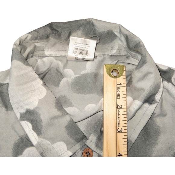 Rima Hawaiian Button Up Shirt 100% Terivoile Mens Size XL - Picture 9 of 9